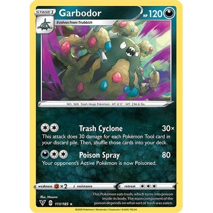 Garbodor 111/185 - SWSH04 Vivid Voltage Reverse Holofoil