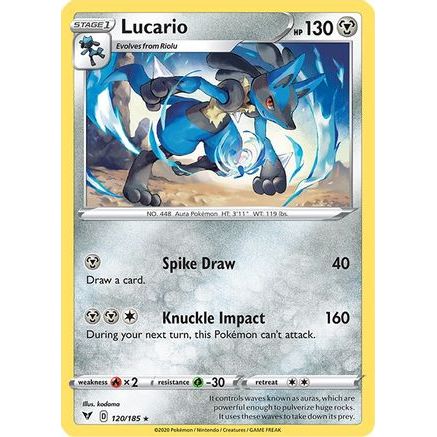 Lucario 120/185 - SWSH04 Vivid Voltage