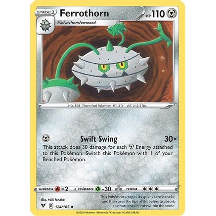Ferrothorn 124/185 - SWSH04 Vivid Voltage