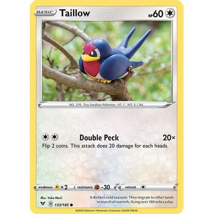 Taillow 133/185 - SWSH04 Vivid Voltage