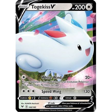 Togekiss V 140/185 - SWSH04 Vivid Voltage Holofoil