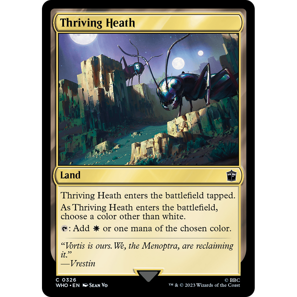 Thriving Heath (WHO-326) - Doctor Who