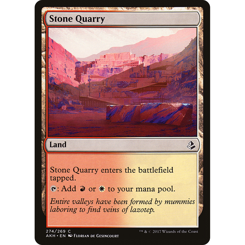Stone Quarry (AKH-274) - Amonkhet