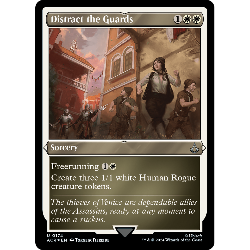 Distract the Guards (ACR-174) - Assassin's Creed Etched Foil