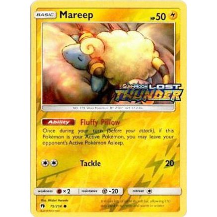 Mareep - 75/214 (Toys R Us Promo) 75 - Miscellaneous Cards & Products Reverse Holofoil