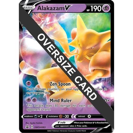 Alakazam V - SWSH083 SWSH083 - Jumbo Cards Holofoil