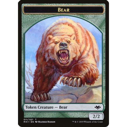 Bear // Spirit Double-Sided Token (MH1-11 // 16) - Modern Horizons