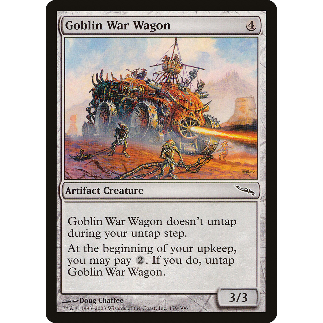 Goblin War Wagon (MRD-179) - Mirrodin Foil