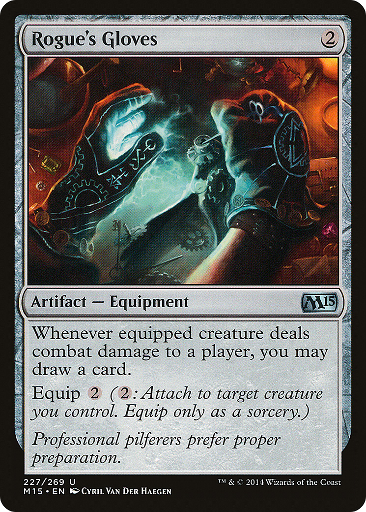 Rogue's Gloves (M15-227) - Magic 2015 Foil