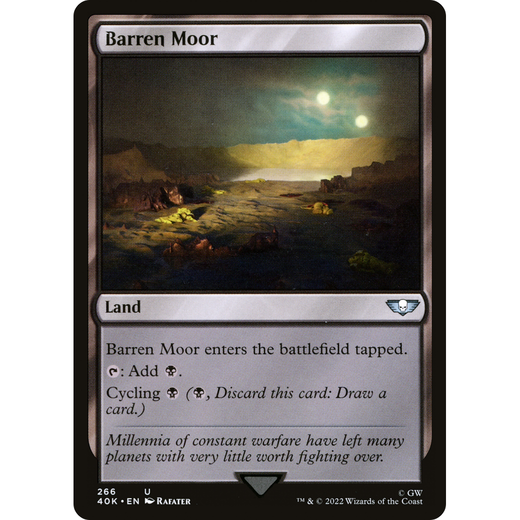 Barren Moor (40K-266) - Warhammer 40,000 Commander