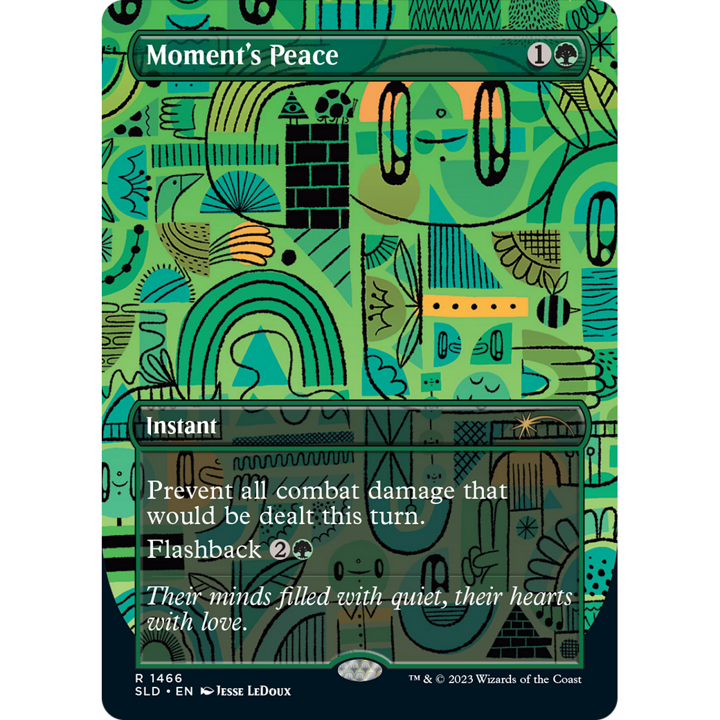 Moment's Peace (SLD-1466) - Secret Lair Drop (Borderless)