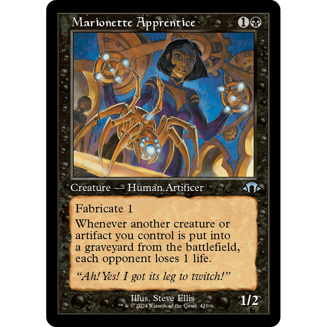 Marionette Apprentice (MH3-410) - Modern Horizons 3 Foil