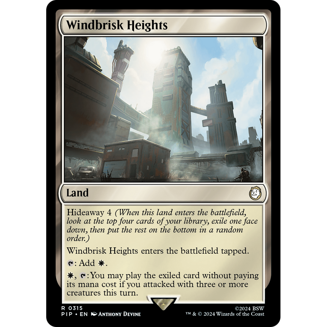 Windbrisk Heights (PIP-315) - Fallout Foil