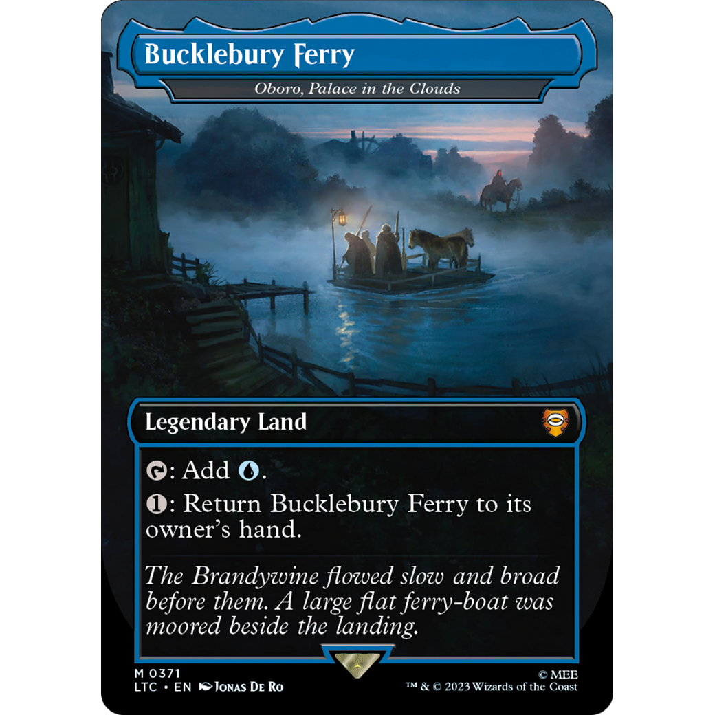 Oboro, Palace in the Clouds (LTC-371) - Tales of Middle-earth Commander / Bucklebury Ferry (Borderless)