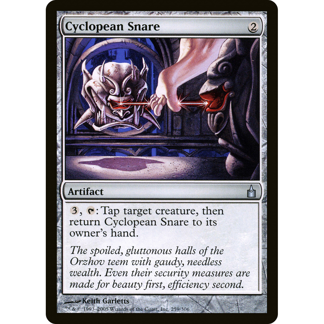 Cyclopean Snare (RAV-259) - Ravnica: City of Guilds Foil