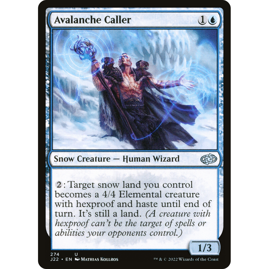 Avalanche Caller (J22-274) - Jumpstart 2022: (snow)