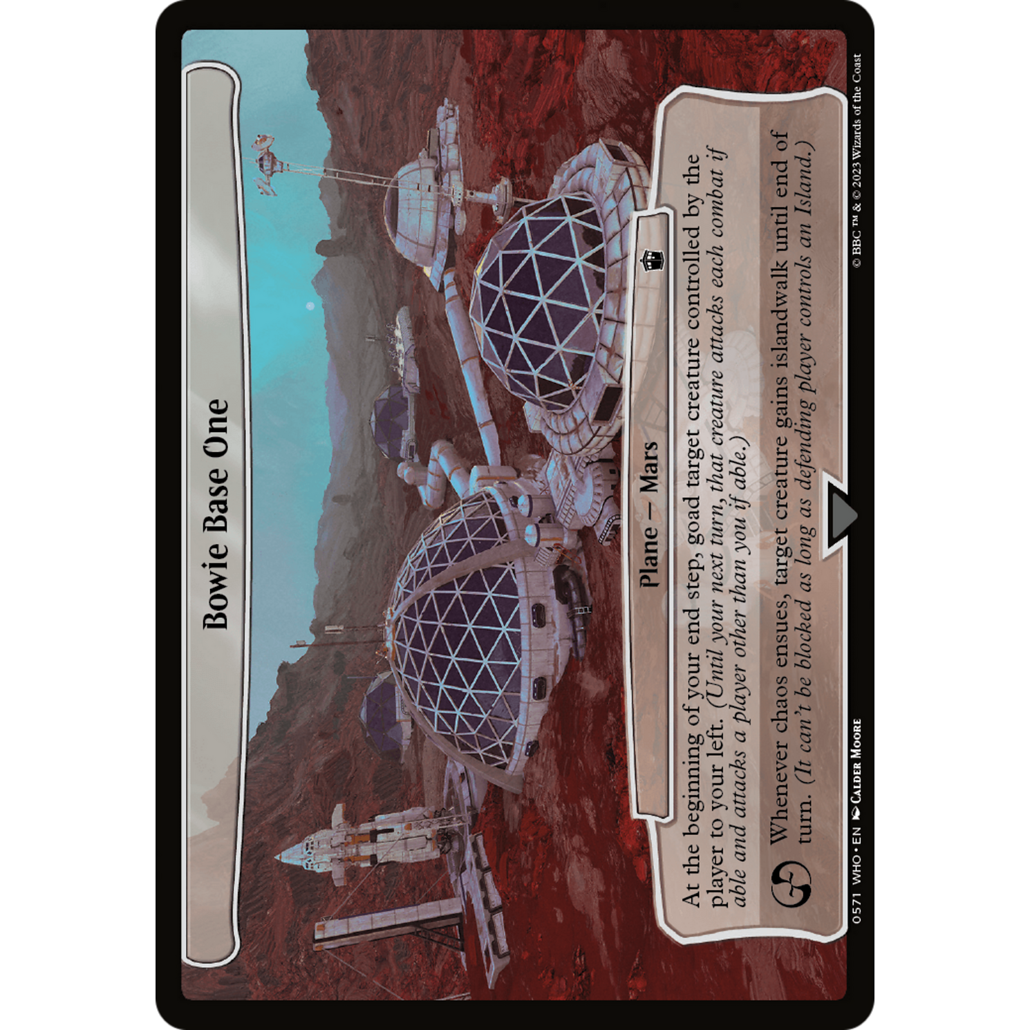 Bowie Base One (WHO-571) - Doctor Who