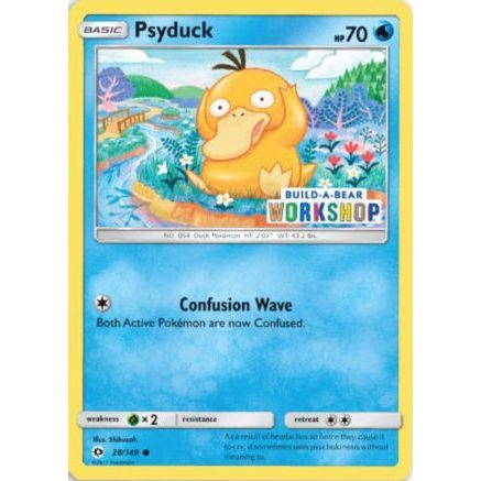 Psyduck - 28/149 (Build-A-Bear Workshop Exclusive) 28 - Miscellaneous Cards & Products