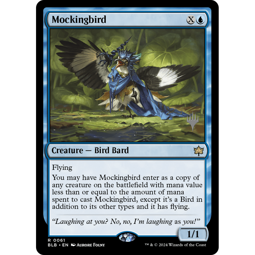 Mockingbird (PPBLB-61P) - Bloomburrow Promos Foil