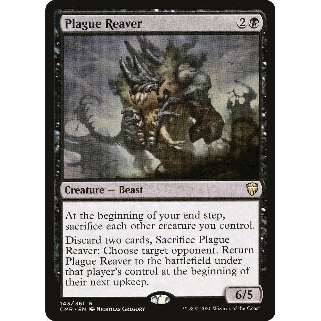 Plague Reaver (CMR-143) - Commander Legends