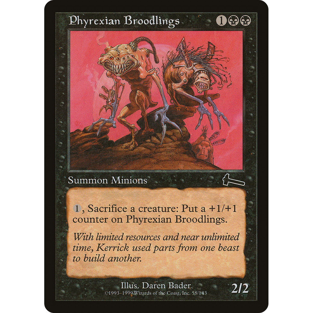 Phyrexian Broodlings (ULG-058) - Urza's Legacy