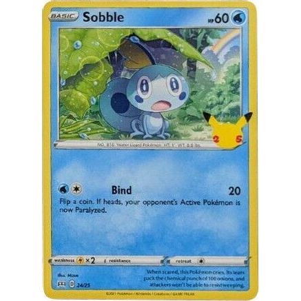 Sobble - 24/25 24/25 - McDonalds 25th Anniversary Promos
