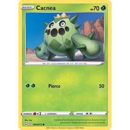 Cacnea 4/72 - Shining Fates Reverse Holofoil
