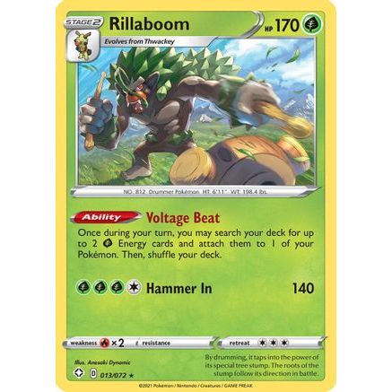 Rillaboom 13/72 - Shining Fates Holofoil