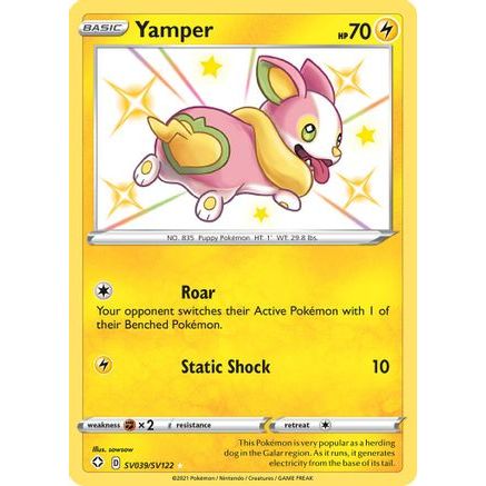 Yamper SV039/122 - Shining Fates Shiny Vault Holofoil