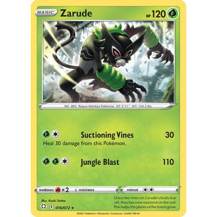 Zarude 16/72 - Shining Fates