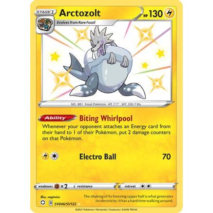 Arctozolt SV046/122 - Shining Fates Shiny Vault Holofoil