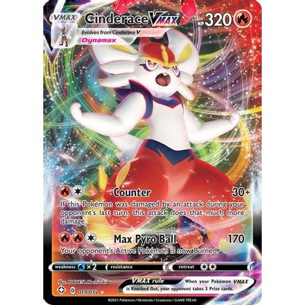 Cinderace VMAX 19/72 - Shining Fates Holofoil