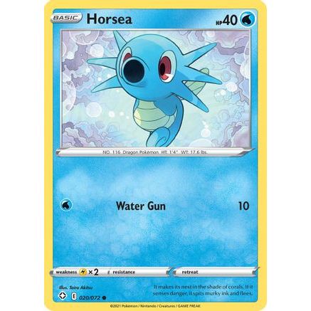 Horsea 20/72 - Shining Fates Reverse Holofoil