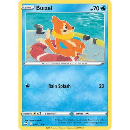 Buizel 22/72 - Shining Fates Reverse Holofoil