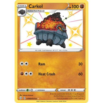 Carkol SV068/122 - Shining Fates Shiny Vault Holofoil