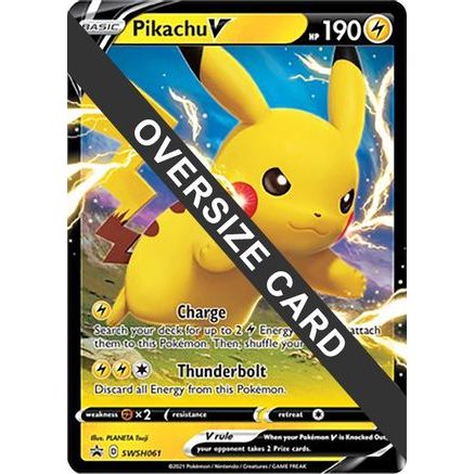 Pikachu V - SWSH061 SWSH061 - Jumbo Cards Holofoil