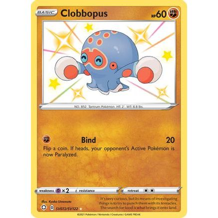 Clobbopus SV072/122 - Shining Fates Shiny Vault Holofoil