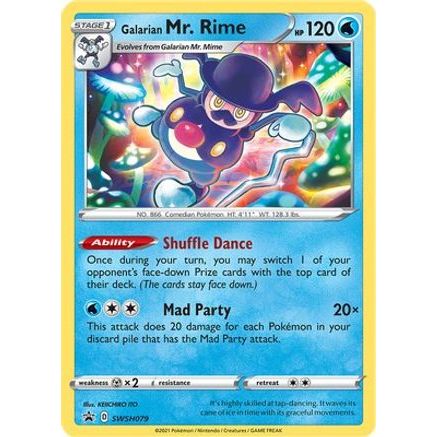 Galarian Mr. Rime - SWSH079 SWSH079/307 - SWSH Sword & Shield Promo Cards Holofoil