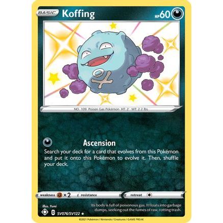 Koffing SV076/122 - Shining Fates Shiny Vault Holofoil