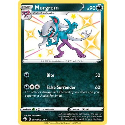 Morgrem SV084/122 - Shining Fates Shiny Vault Holofoil
