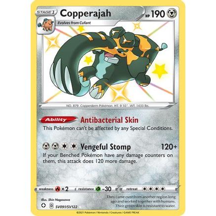Copperajah SV091/122 - Shining Fates Shiny Vault Holofoil