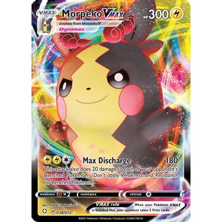 Morpeko VMAX 38/72 - Shining Fates Holofoil