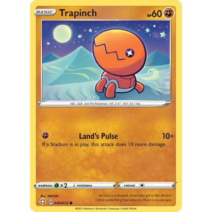 Trapinch 40/72 - Shining Fates Reverse Holofoil