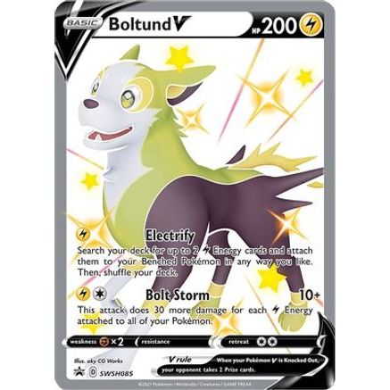 Boltund V - SWSH085 SWSH085/307 - SWSH Sword & Shield Promo Cards Holofoil