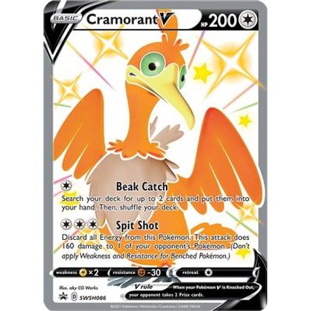 Cramorant V - SWSH086 SWSH086/307 - SWSH Sword & Shield Promo Cards Holofoil