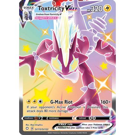 Toxtricity VMAX SV113/122 - Shining Fates Shiny Vault Holofoil
