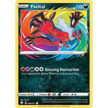 Yveltal 46/72 - Shining Fates Holofoil