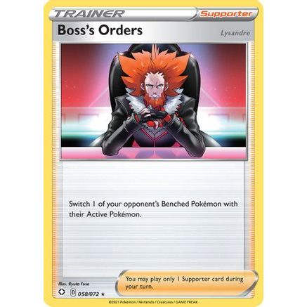 Boss's Orders 58/72 - Shining Fates