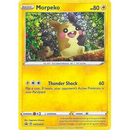 Morpeko - SWSH012 (General Mills Promo) SWSH012 - Miscellaneous Cards & Products Holofoil