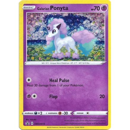 Galarian Ponyta - SWSH013 (General Mills Promo) SWSH013 - Miscellaneous Cards & Products Holofoil